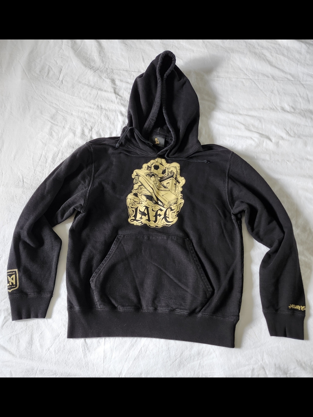 Octobers Very Own LA Football Club Black Hoodie